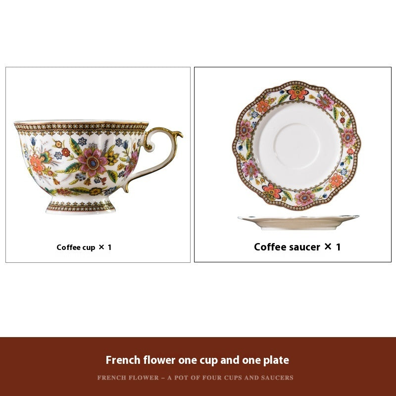 Tea and Coffee Cup/Plate Set