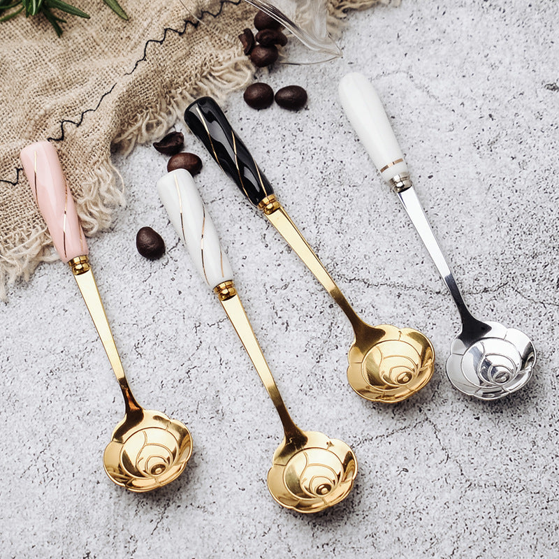 Floral Spoon Tea Spoon