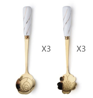Floral Spoon Tea Spoon