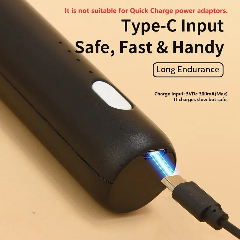 Electric Milk Frother Coffee Handheld Wireless Charging Milk Frother