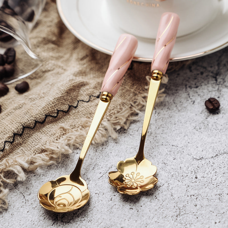 Floral Spoon Tea Spoon